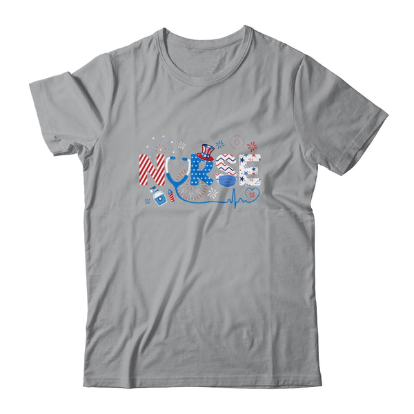 Patriotic Nurse 4th Of July American Flag Independence Day Classic T Shirt Sport Grey 600x 1.jpg