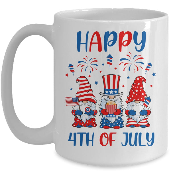 Three Gnomes Celebrating Independence Day USA 4th Of July Mug 15oz Mug White 600x.jpg