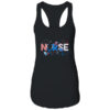 Patriotic Nurse 4th Of July American Flag Independence Day Women s Ideal Racerback Tank Black 600x 2.jpg