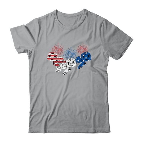 Sea Turtles 4th Of July American USA Flag Patriotic Classic T Shirt Sport Grey 600x 1.jpg