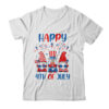 Three Gnomes Celebrating Independence Day USA 4th Of July Classic T Shirt White 600x 2.jpg