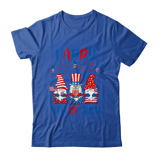 Three Gnomes Celebrating Independence Day USA 4th Of July Classic T Shirt Royal 600x 2.jpg
