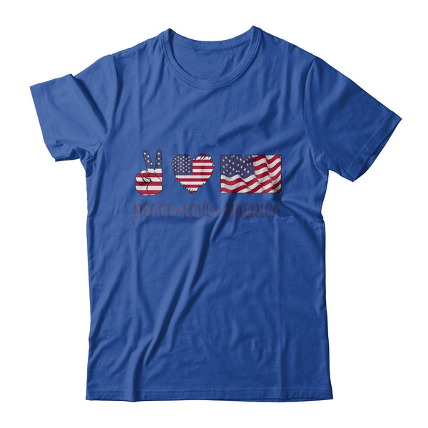 Peace Love America 4th Of July American Flag Victory Heart Classic T Shirt Royal 600x 5.jpg
