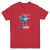 4th Of July T Rex Dinosaur Amerisaurus Rex Boys Kids Men Youth Youth T Shirt Red 600x 5.jpg