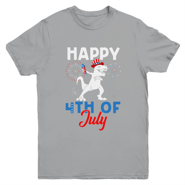 Happy 4th Of July T Rex Patriotic Funny Boys Kids Youth Youth T Shirt Sport Grey 600x 4.jpg