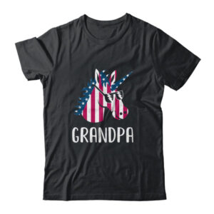 Patriotic Grandpa Unicorn Americorn 4Th Of July Classic T Shirt Black 600x 9.jpg